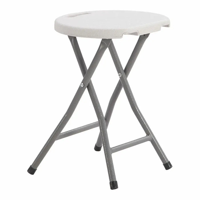 Folding Stool EDM 73798 White 33 x 30 x 45 cm - Баня<<<Дом Градина<<<BigBuy&&&Аксесоари и кранчета<<<Баня<<<Дом
