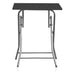 FOLDING TABLE PARIS 60X60X75 CM. WITH GRAPHITE PLOT - Маси<<<Кухненски мебели<<<Кухня<<<Praktiker&&&Маси<<<Мебели и