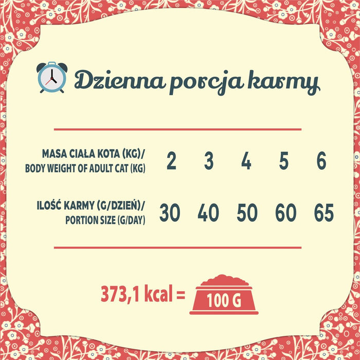 FOLK Greater Poland duck with apples, quail and herring - dry cat food - 1,6kg