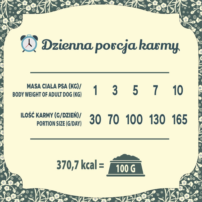 FOLK Small breeds Traditional Greater Poland duck with rabbit, apples and marjoram - dry dog food - 1,6kg