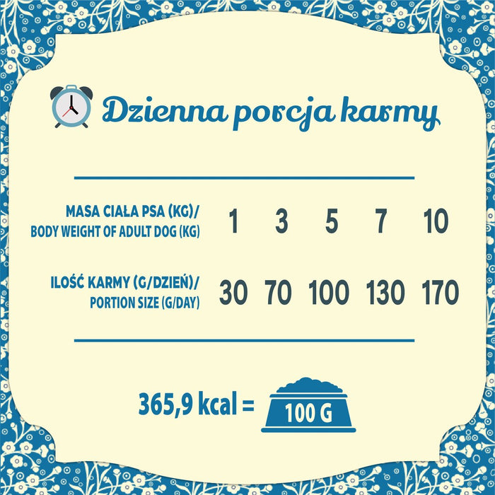 FOLK Small breeds Traditional masurian venison stew with beets and cranberries - dry dog food - 7kg