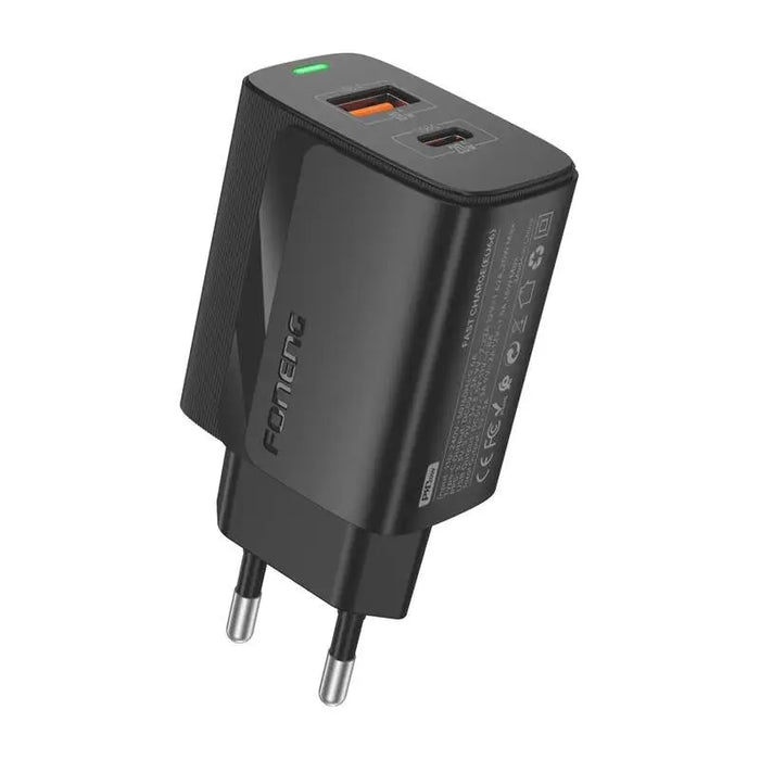 Foneng EU66 A + C 2 Charger Black - mains chargers<<<Chargers<<<GSM Accessories<<<InnproXML