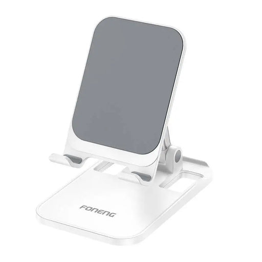Foneng folding phone stand CP108 White - Bases and stands<<<stands<<<tripods<<<Selfie sticks<<<GSM