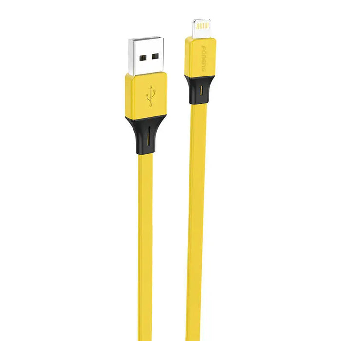 Foneng X96 USB-A to Lightning cable 2.4A 1m (yellow) - USB to Lightning<<<USB cables<<<GSM Accessories<<<InnproXML