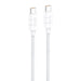 Foneng XS02 60W USB-C to USB-C cable 1.2m (white) - USB-C to USB-C<<<USB cables<<<GSM Accessories<<<InnproXML