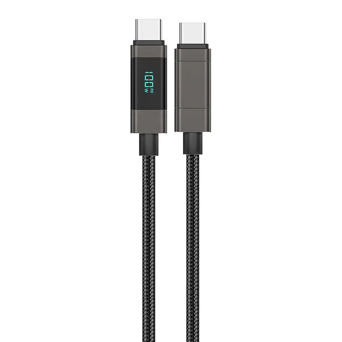 Foneng XS05 100W USB-C to USB-C cable (black) - USB-C to USB-C<<<USB cables<<<GSM Accessories<<<InnproXML