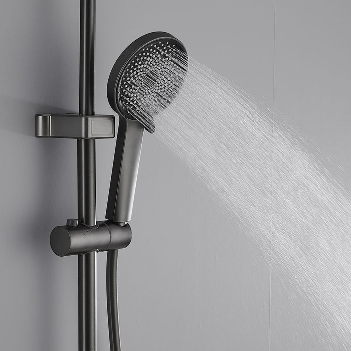 Shower Column Fontastock Grey Stainless steel ABS H 1/2" Mixer Tap