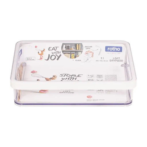 FOOD BOX 1.0 L LOFT ROTHO - Кутии за храна и купи<<<Домашни потреби<<<Кухня<<<Praktiker