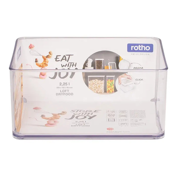 FOOD BOX 2.25 L LOFT ROTHO - Кутии за храна и купи<<<Домашни потреби<<<Кухня<<<Praktiker&&&Хранене на домашни