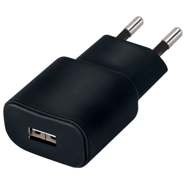 CHARGER 220V FOREVER 1A 1XUSB BLACK
