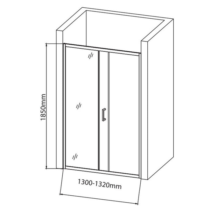 PARTITION SCREEN 130X185 FORMA VITA SW-001D