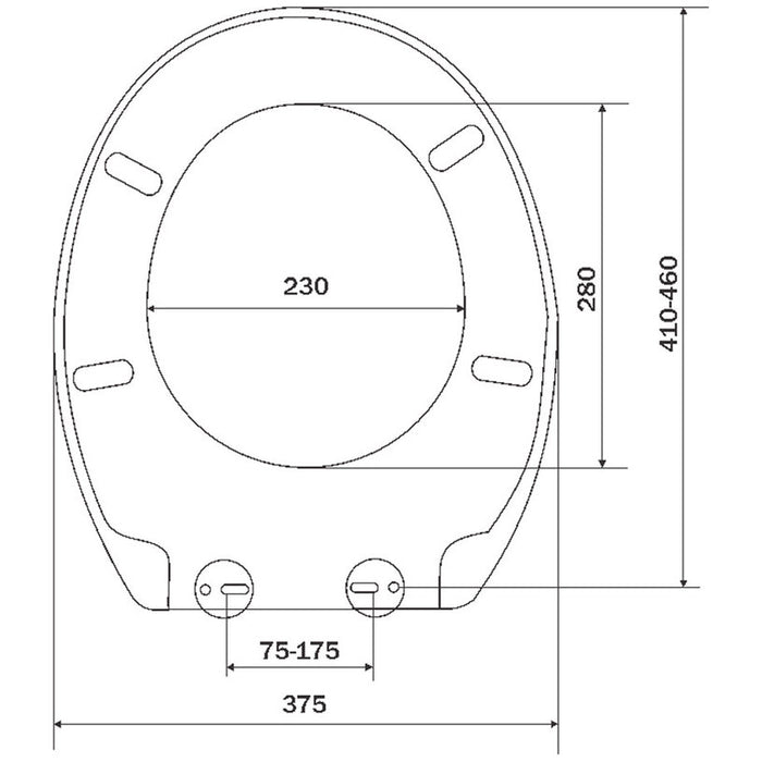 TOILET SEAT FORMA VITA VALENCIA
