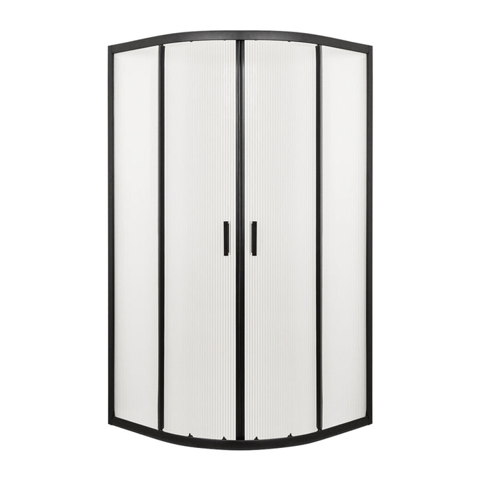 SHOWER CABIN 90X90 SOHO BLACK MAT FORMINA BANYO