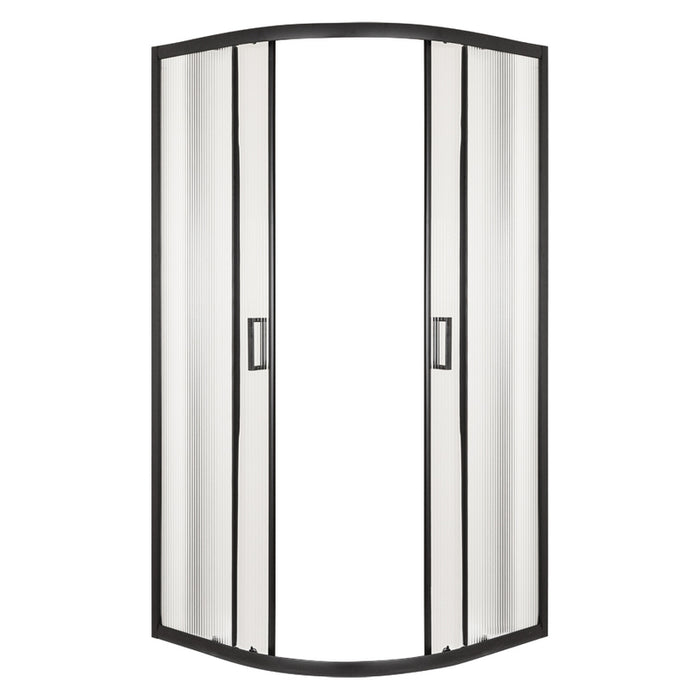 SHOWER CABIN 90X90 SOHO BLACK MAT FORMINA BANYO