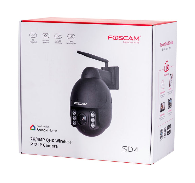 Foscam SD4-WB Dome IP security camera Outdoor 2304 x 1536 pixels Wall