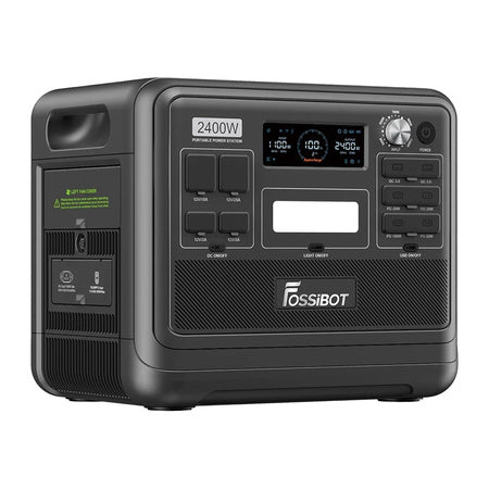 FOSSIBOT F2400 2400W Charging Station (Black)
