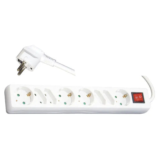 FOUR + FOUR SOCKETS WITH CABLE KONEKTO 4 + 4 SOCKETS WRENCH 1.5M DET.PROT. - Разклонители и