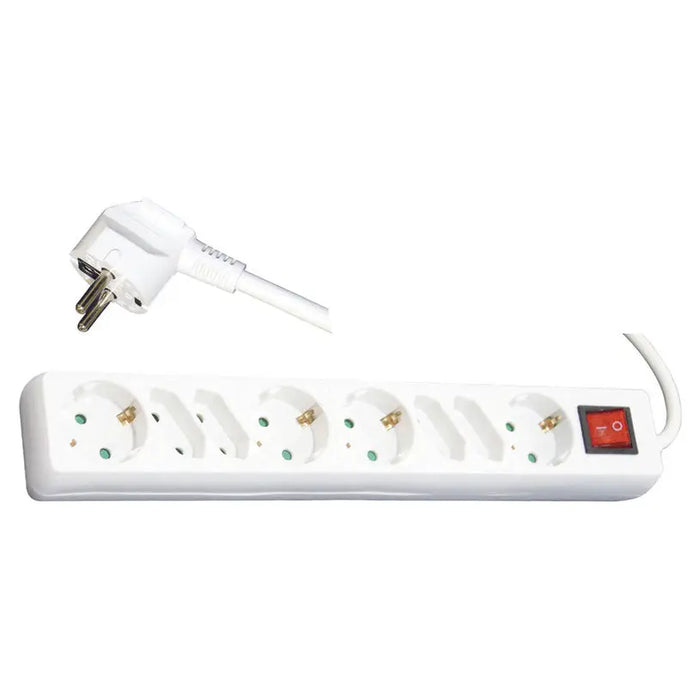 FOUR + FOUR SOCKETS WITH CABLE KONEKTO 4 + 4 SOCKETS WRENCH 1.5M DET.PROT. - Разклонители и