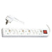 FOUR + FOUR SOCKETS WITH CABLE KONEKTO 4 + 4 SOCKETS WRENCH 1.5M DET.PROT. - Разклонители и