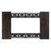 FOUR-MODULE FRAME KA4804LG LIVING NOW BITICINO - WALNUT - Ключове контакти димери и