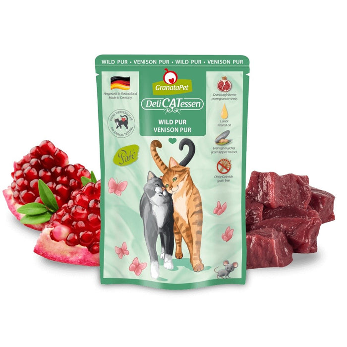 GRANATAPET DeliCATessen Venison - wet cat food - 85g
