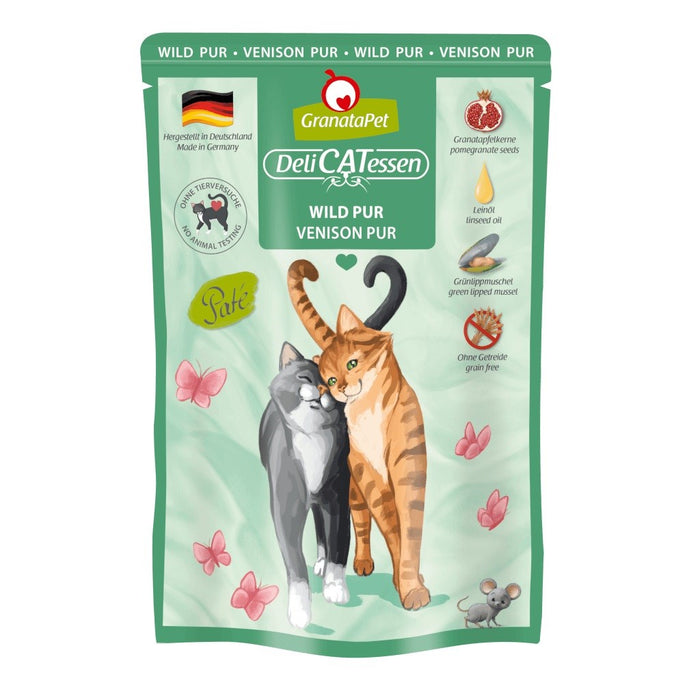 GRANATAPET DeliCATessen Venison - wet cat food - 85g