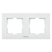 FRAME DOUBLE HORIZONTAL PANASONIC KARRE PLUS - Ключове и контакти<<<Електроматериали<<<Praktiker&&&Ключове и