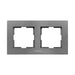 FRAME DOUBLE HORIZONTAL PANASONIC - Ключове и контакти<<<Електроматериали<<<Praktiker&&&Ключове и