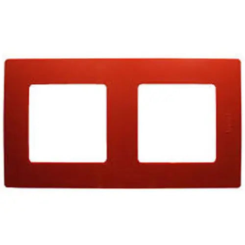 FRAME DOUBLE RED LEGRAND NILOE - Ключове и контакти<<<Електроматериали<<<Praktiker&&&Ключове и