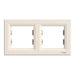 FRAME DOUBLE SCHNEIDER Asfora - Ключове и контакти<<<Електроматериали<<<Praktiker&&&Ключове и