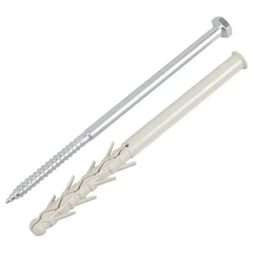 FRAME DOWEL WITH SCREW F10X160MM 4 PCS PRO M - Комплекти дюбели<<<Дюбели<<<Инструменти и железария<<<Praktiker