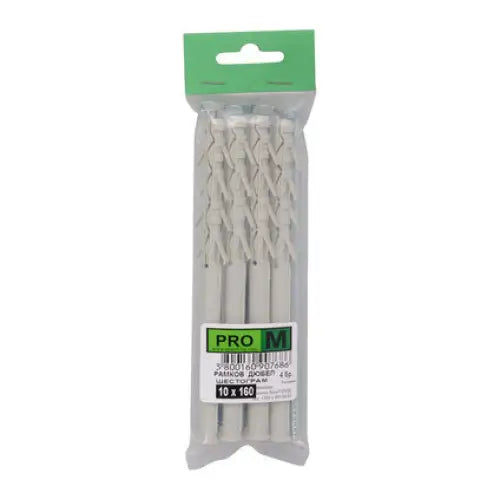 FRAME DOWEL WITH SCREW F10X160MM 4 PCS PRO M - Комплекти дюбели<<<Дюбели<<<Инструменти и железария<<<Praktiker