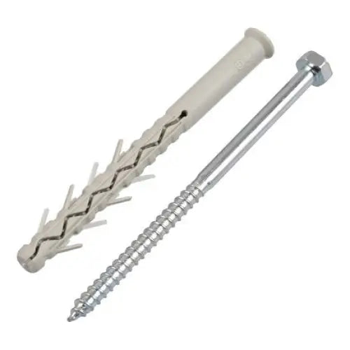 FRAME DOWEL WITH SCREW F8X100MM 4 PCS PRO M - Комплекти дюбели<<<Дюбели<<<Инструменти и железария<<<Praktiker