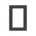 FRAME FOR DOUBLE CONTACT GRAPHITE MAKEL KAREA LINE - Ключове и контакти<<<Електроматериали<<<Praktiker&&&Ключове и