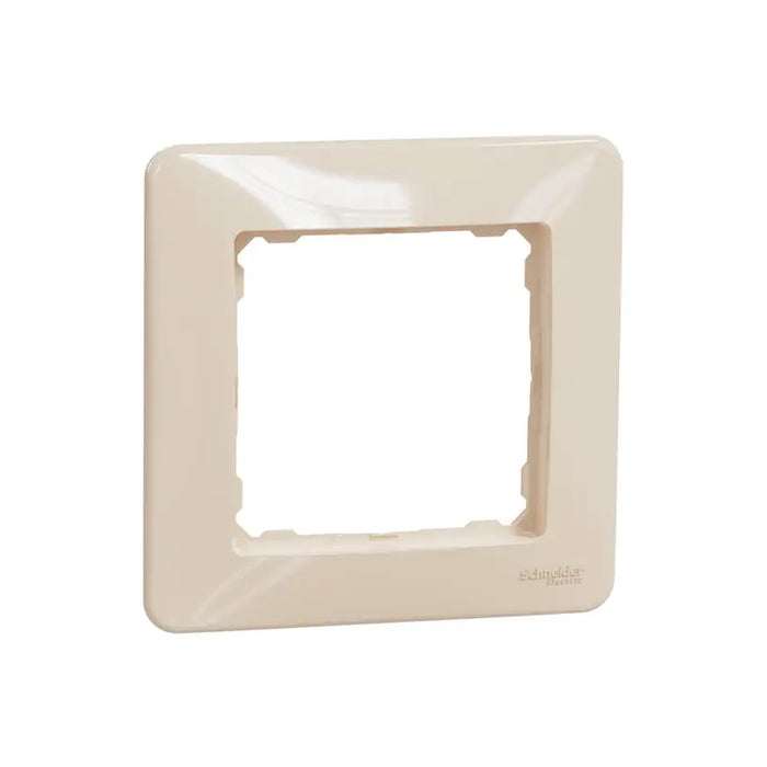 FRAME SINGLE CREAM SCHNEIDER SEDNA (SDD312801) - Ключове и контакти<<<Електроматериали<<<Praktiker&&&Ключове и