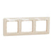 FRAME TRIPLE CREAM SCHNEIDER SEDNA (SDD312803) - Ключове и контакти<<<Електроматериали<<<Praktiker&&&Ключове и