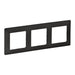 FRAME TRIPLE GRAPHITE LEGRAND VALENA LIFE - Ключове и контакти<<<Електроматериали<<<Praktiker&&&Ключове и