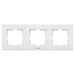 FRAME TRIPLE HORIZONTAL PANASONIC KARRE PLUS - Ключове и контакти<<<Електроматериали<<<Praktiker&&&Ключове и