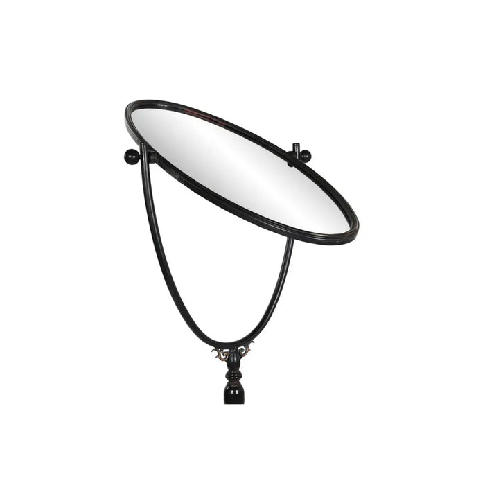 Free standing mirror DKD Home Decor Black Metal Crystal 61 x 62 x 174 cm - Декорация и Осветление<<<Дом
