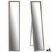 Free standing mirror Gift Decor Grey Wood Glass Crystal MDF Wood 44 x 32,5 x 120 cm 32,5 x 130 x 3 cm 33 x 130 x 4,2 cm