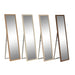 Free standing mirror Home ESPRIT Brown Beige Grey Natural Crystal polystyrene 45 X 40 X 166 cm (4 Units) - Декорация и