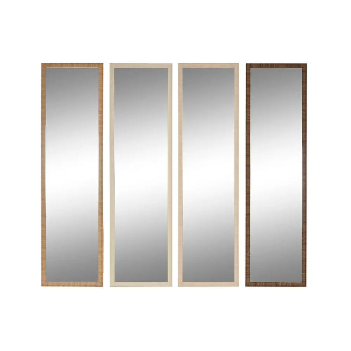 Free standing mirror Home ESPRIT Brown Beige Grey Natural Crystal polystyrene 45 X 40 X 166 cm (4 Units) - Декорация и