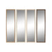 Free standing mirror Home ESPRIT Brown Beige Grey Natural Crystal polystyrene 45 X 40 X 166 cm (4 Units) - Декорация и