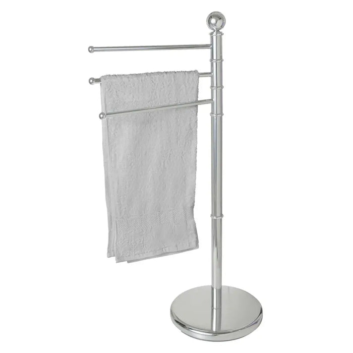 Free-Standing Towel Rack Wenko Exclusive 90 x 48.5 x 28.5 cm Silver - Завеси и килими<<<Баня<<<Дом Градина<<<BigBuy