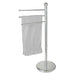Free-Standing Towel Rack Wenko Exclusive 90 x 48.5 x 28.5 cm Silver - Завеси и килими<<<Баня<<<Дом Градина<<<BigBuy