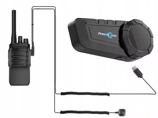 FREEDCONN KY-PRO SINGLE motorcycle intercom Black - Bluetooth headsetsAKG-SBL<<<GSM accessoriesAKG<<<ActionPL