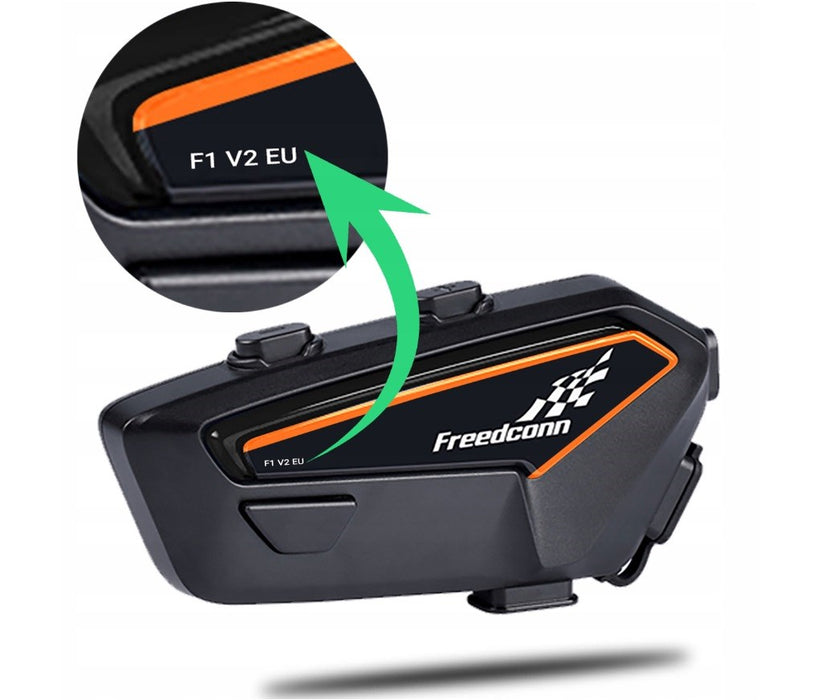 FreedConn F1 V2 EU motorcycle intercom
