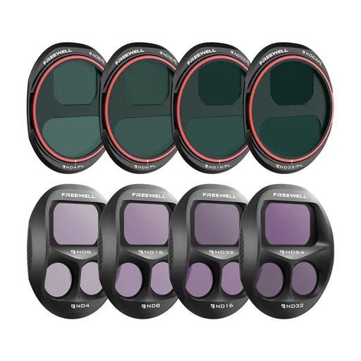 FREEWELL filter set for DJI Mavic 4 Pro All Day (8pcs) - Filters for drones<<<Drone accessories<<<Drones<<<InnproXML
