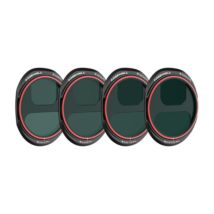 FREEWELL filter set for DJI Mavic 4 Pro ND/PL Bright Day (4pcs)