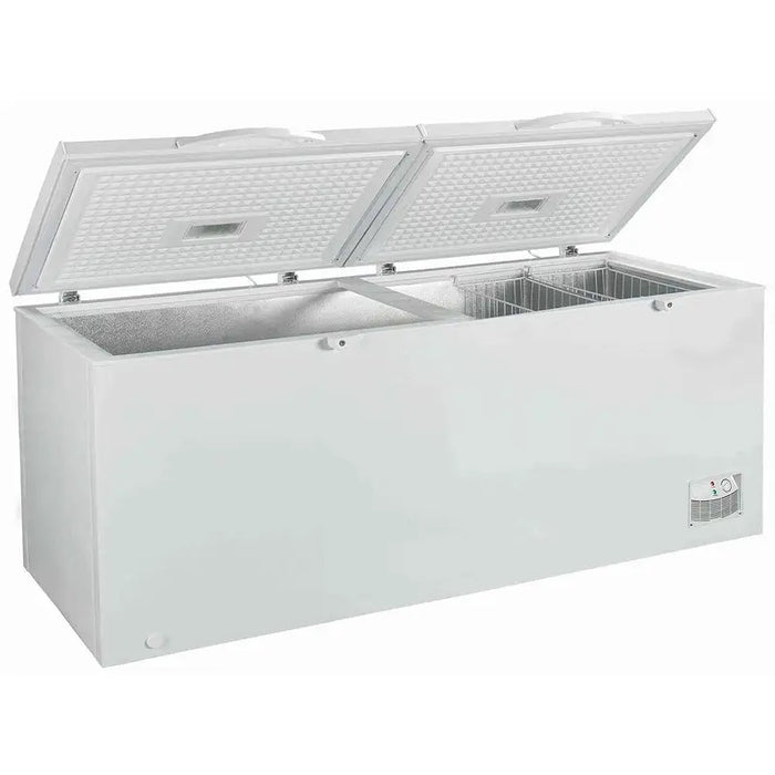 Freezer Crown CHF700 E 658 l E Static White - Фризери и Ледогенератори<<<Хладилници<<<Домакински електроуреди<<<ZoraSite